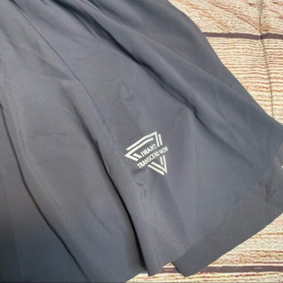 Keiki kona Gray 2 in 1 Flowy fitness Shorts Size Medium - Picture 4 of 13